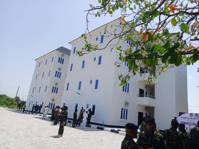 Navy Boosts Personnel Welfare With Housing Units, Golf Club in Lagos