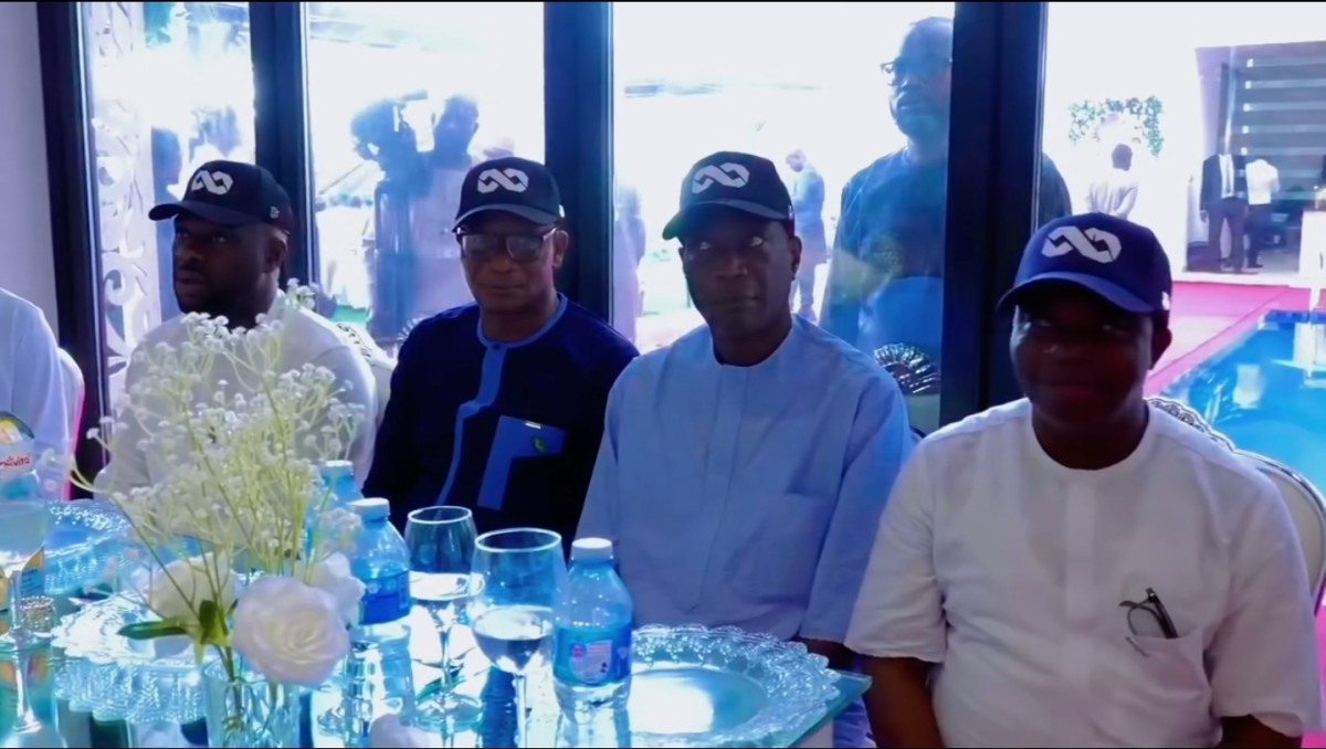 A cross-section of the Lagos APC candidates for House of Representatives and Senate who met with President Bola Tinubu