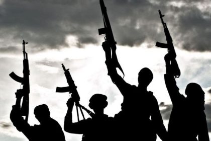 Gunmen used to illustrate a story