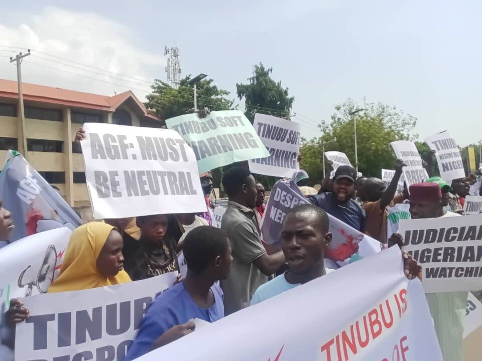 Court Protest Erupts Over Alleged Judicial Interference