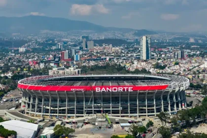 Azteca Stadium Falls Apart