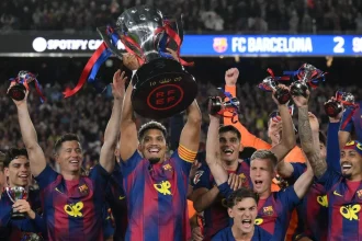 Barcelona Beat Real Madrid 2-0 to Win La Liga Title