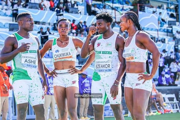 Nigeria mixed relay team qualify for World Championships