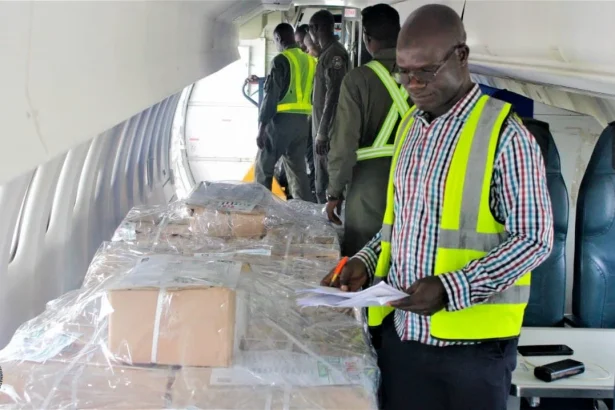 NAF Airlifts Electoral Materials for Ekiti, Other Polls