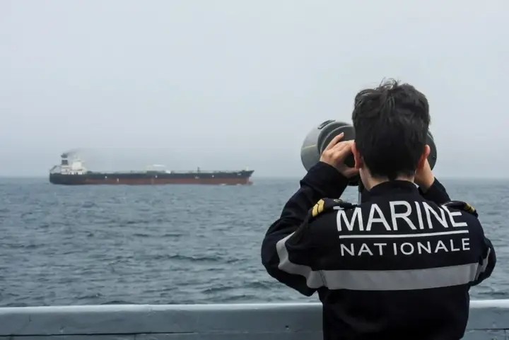 France Seizes Sanctioned Russian Oil Tanker Flying False Flag With UK Assistance
