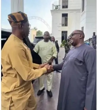 Governor Makinde Visits Adebayo Adelabu Over Abduction of Sister and Twin Sons