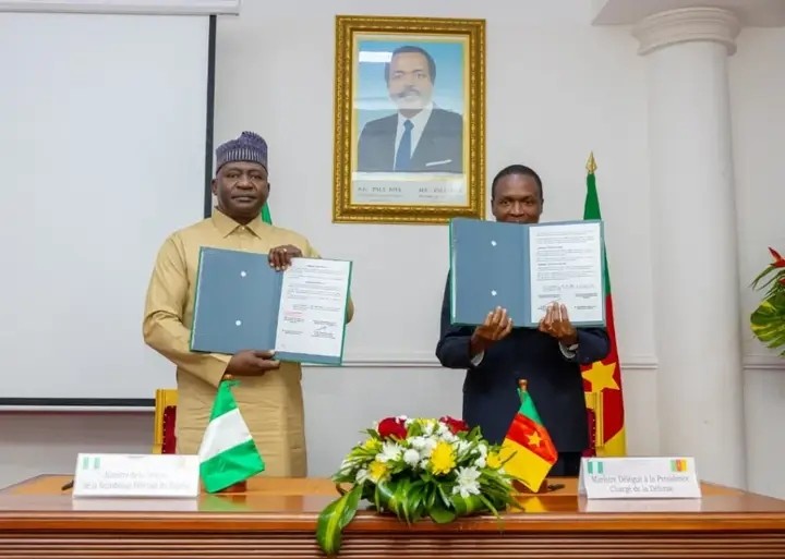 Nigeria, Cameroon Sign Bilateral Pact to Fortify Shared Southern Border, Gulf of Guinea