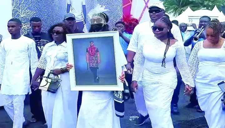 Pregnancy Claims At Late Nollywood Actor Alex Ekubo’s Burial Stir Mixed Reactions Online