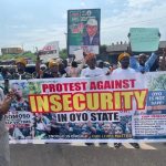 Protesters Block Iwo Road in Ibadan Over Abducted Oyo Schoolchildren, Insecurity