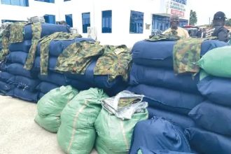 Lagos Police Seize 47 Sacks of Military Uniforms, 80 Cartons of Illicit Drugs Bound for South-East