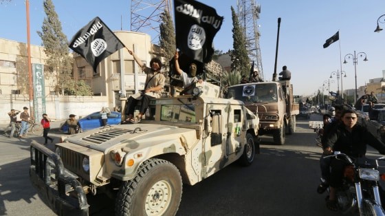 ISIS fighters in Syria's northern Raqqa province in 2014. (Photo: Stringer/REUTERS)