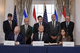 Israel, Lebanon Sign Peace Framework