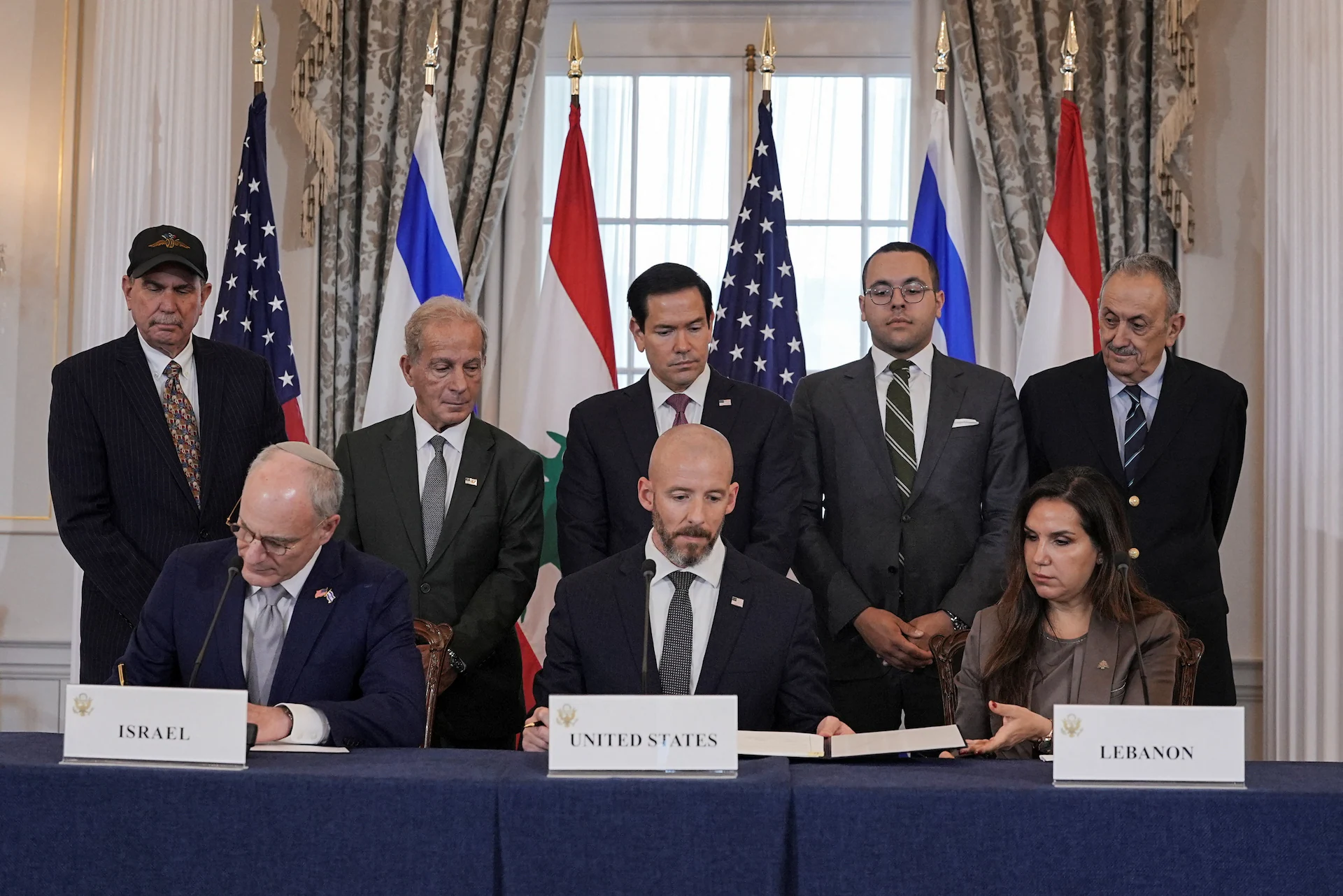Israel, Lebanon Sign Peace Framework
