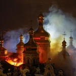 Russian Strikes Hit Kyiv Monastery, Kill Four in Heavy Assault