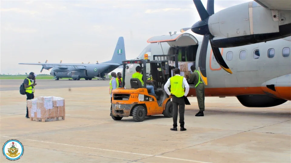 NAF Airlifts Electoral Materials for Ekiti, Other Polls