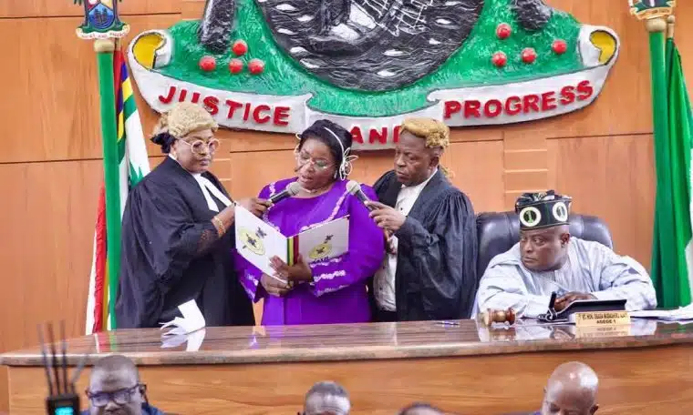 Lagos Assembly Appoints First Woman Clerk After Onafeko's Retirement