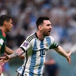 Messi scored a hat-trick as Argentina defeated Algeria