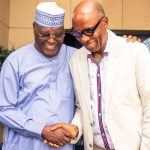 ADC Presidential Candidate, Atiku Abubakar and his running mate, Rotimi Amaechi