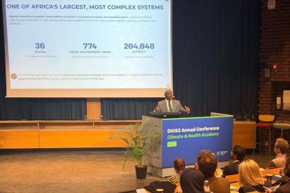 Minister of Education, Dr. Maruf Tunji Alausa with other participants at the 2026 DHIS2 Annual Conference in Oslo, Norway, on Tuesday.