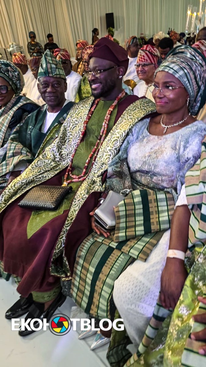 Jola, Sodiq Celebrate Colourful Traditional Wedding in Houston