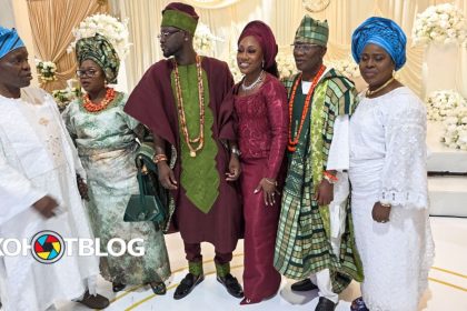 Jola, Sodiq Celebrate Colourful Traditional Wedding in Houston