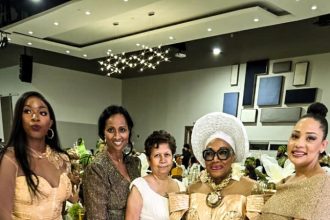 Photo Story: Colourful Celebration as Jola, Sodiq Wed in Houston