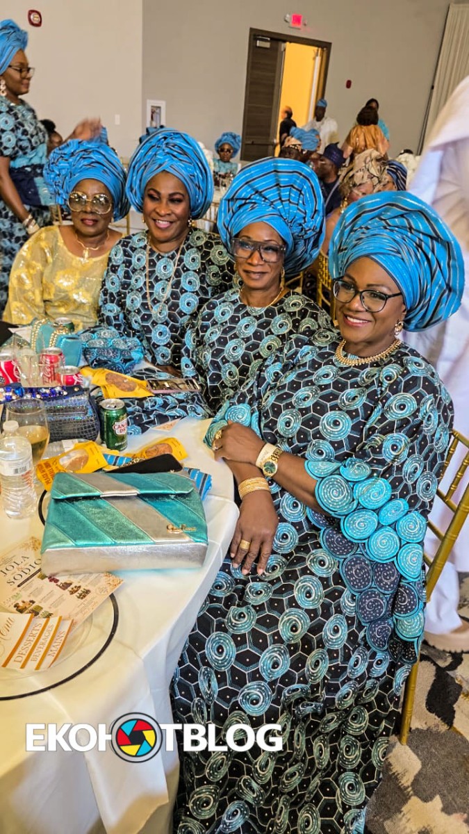 Jola, Sodiq Celebrate Colourful Traditional Wedding in Houston