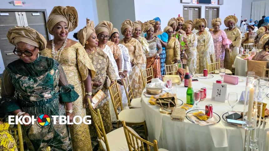 Photo Story 6: Jola, Sodiq Kazeem Celebrate Love With Family in Houston, Texas