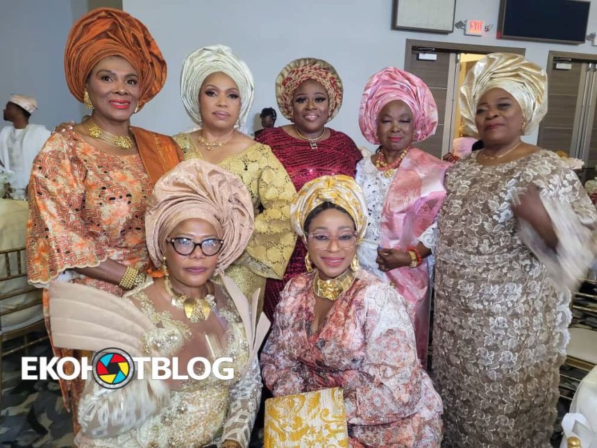 Photo Story 13: Jola Lawal, Sodiq Kazeem Honour Yoruba Tradition in Houston, Texas Ceremony