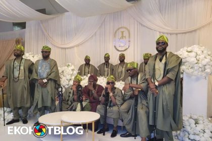 Photo Story: 15 Family, Friends Celebrate Jola Lawal, Sodiq Kazeem's Traditional Wedding in Houston, Texas