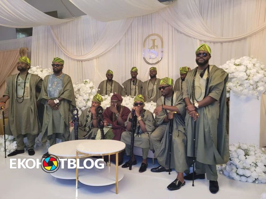 Photo Story: 15 Family, Friends Celebrate Jola Lawal, Sodiq Kazeem's Traditional Wedding in Houston, Texas