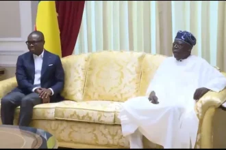 Tinubu Receives Benin Republic President Wadagni In Lagos