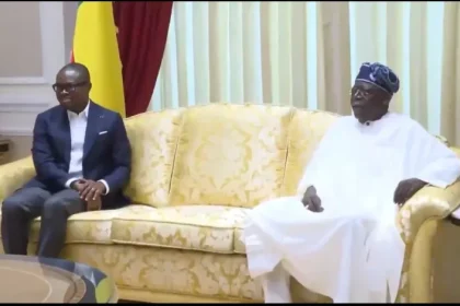 Tinubu Receives Benin Republic President Wadagni In Lagos