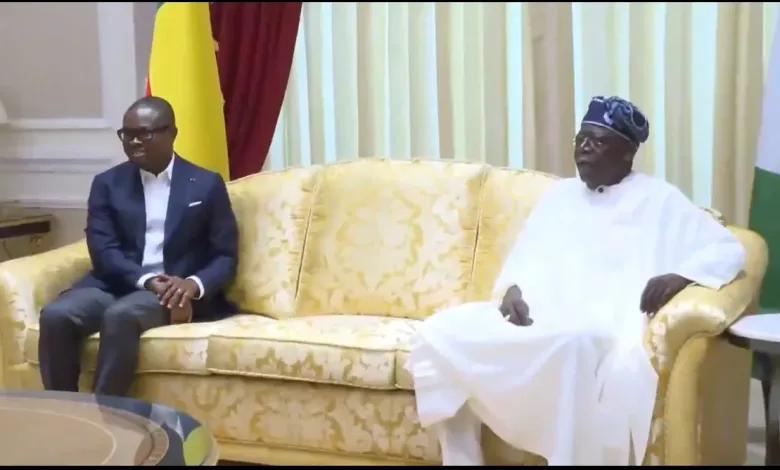 Tinubu Receives Benin Republic President Wadagni In Lagos