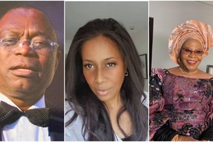 L-R: Dr Tosin Ajayi, Helen Prest-Ajayi, and Adenike Ajayi