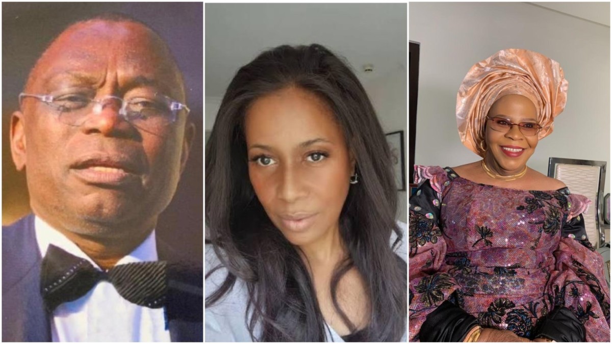 L-R: Dr Tosin Ajayi, Helen Prest-Ajayi, and Adenike Ajayi