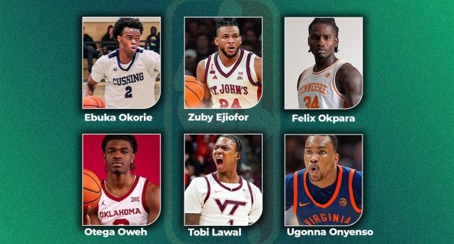 Six Nigerian Heritage Players Selected in 2026 NBA Draft