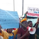 BREAKING: Ibadan Protesters Demand Release of Abducted Pupils, Teachers