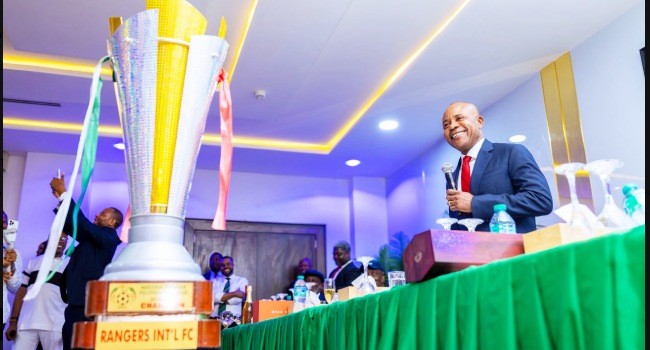 Mbah Rewards Rangers Players With Land, N150m After NPFL Triumph