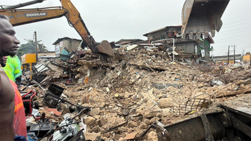 LASEMA Ends Rescue Operation at Alakija Collapse Site, Recovers Nine Bodies