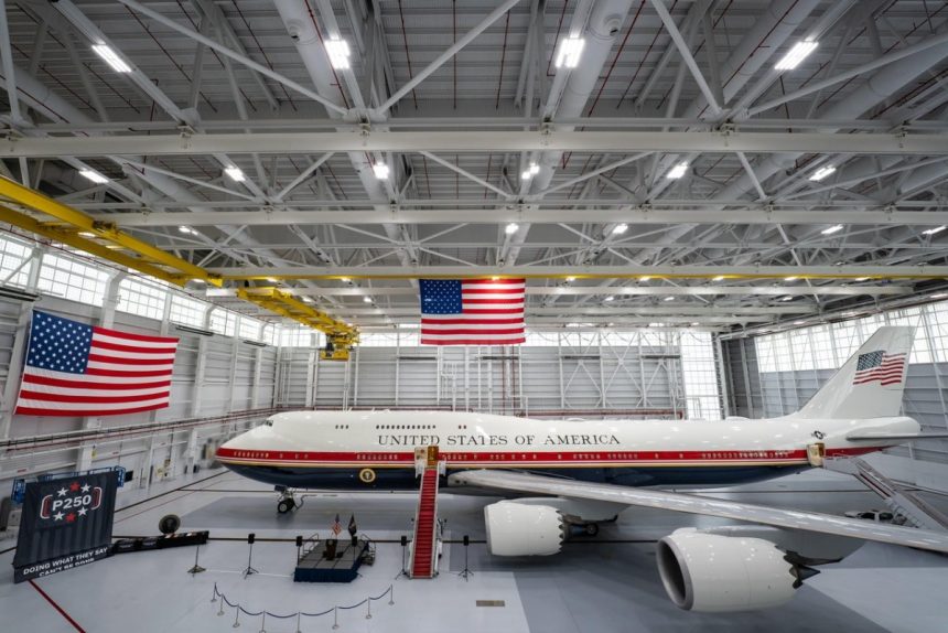 Trump Unveils New Luxury Air Force One Gifted By Qatari Government