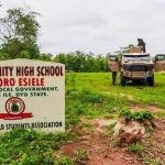 Community High School, Ahoro-Esinele, one of the schools whose students were abducted in Oriire LGA of Oyo State