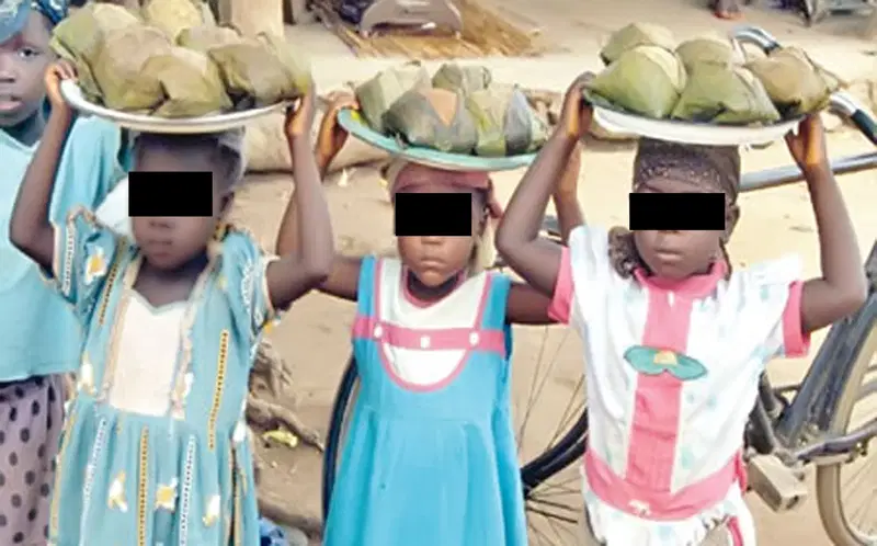 File photo of out-of-school children