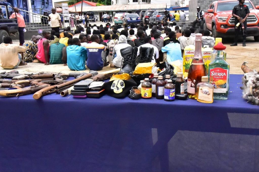 Police Foil Planned 7/7 Cult Violence, Arrest 135 Suspects in Lagos