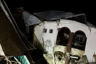Panic as Three-Storey Student Lodge Collapses in Anambra