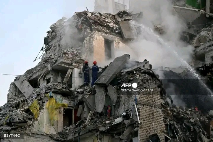 Over a Dozen Dead As Russian Missile, Drone Barrage Devastates Kyiv