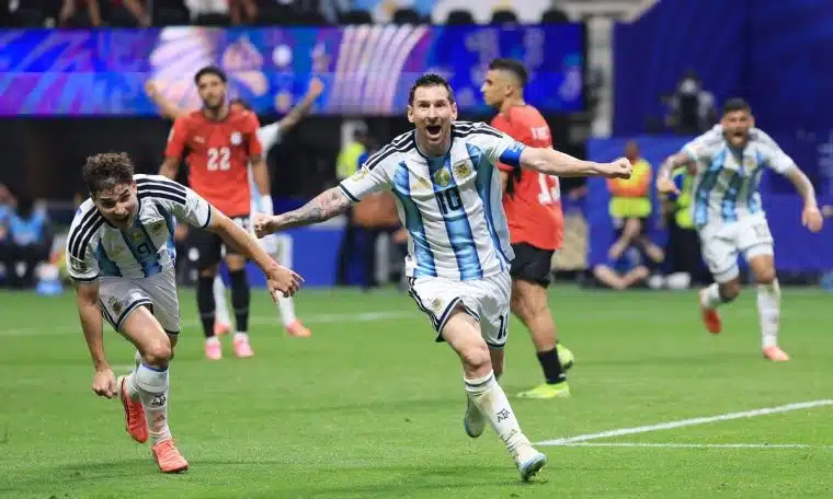 Messi Reacts After Argentina’s Dramatic Comeback Win Against Egypt
