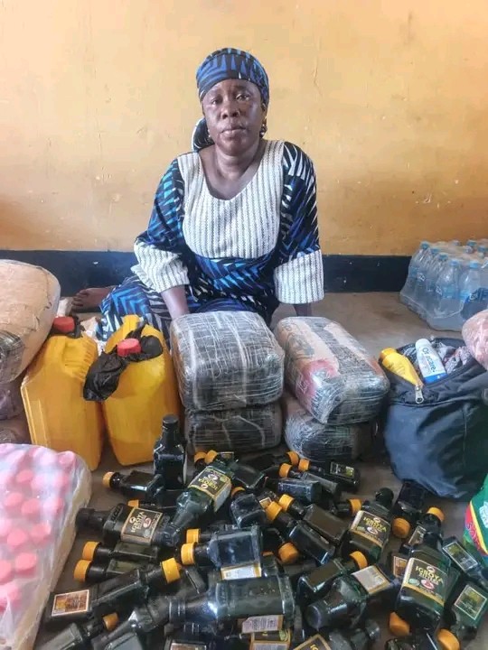 Troops Intercept Foreign Female Courier Supplying Narcotics To Lake Chad Terrorists