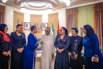 Tinubu Hosts NBA President-Elect Oyinkansola Badejo-Okusanya, Delegation of Women Lawyers at Aso Rock