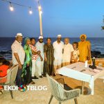 PHOTO STORY: Jola, Sodiq Kick Off Jamaica Wedding Celebration With Elegant Pre-Wedding Night